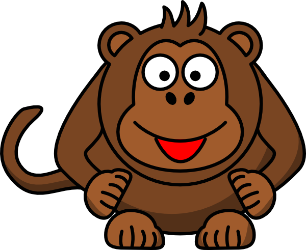 Monkey Laughing.png Clip Art - vector clip art online ...