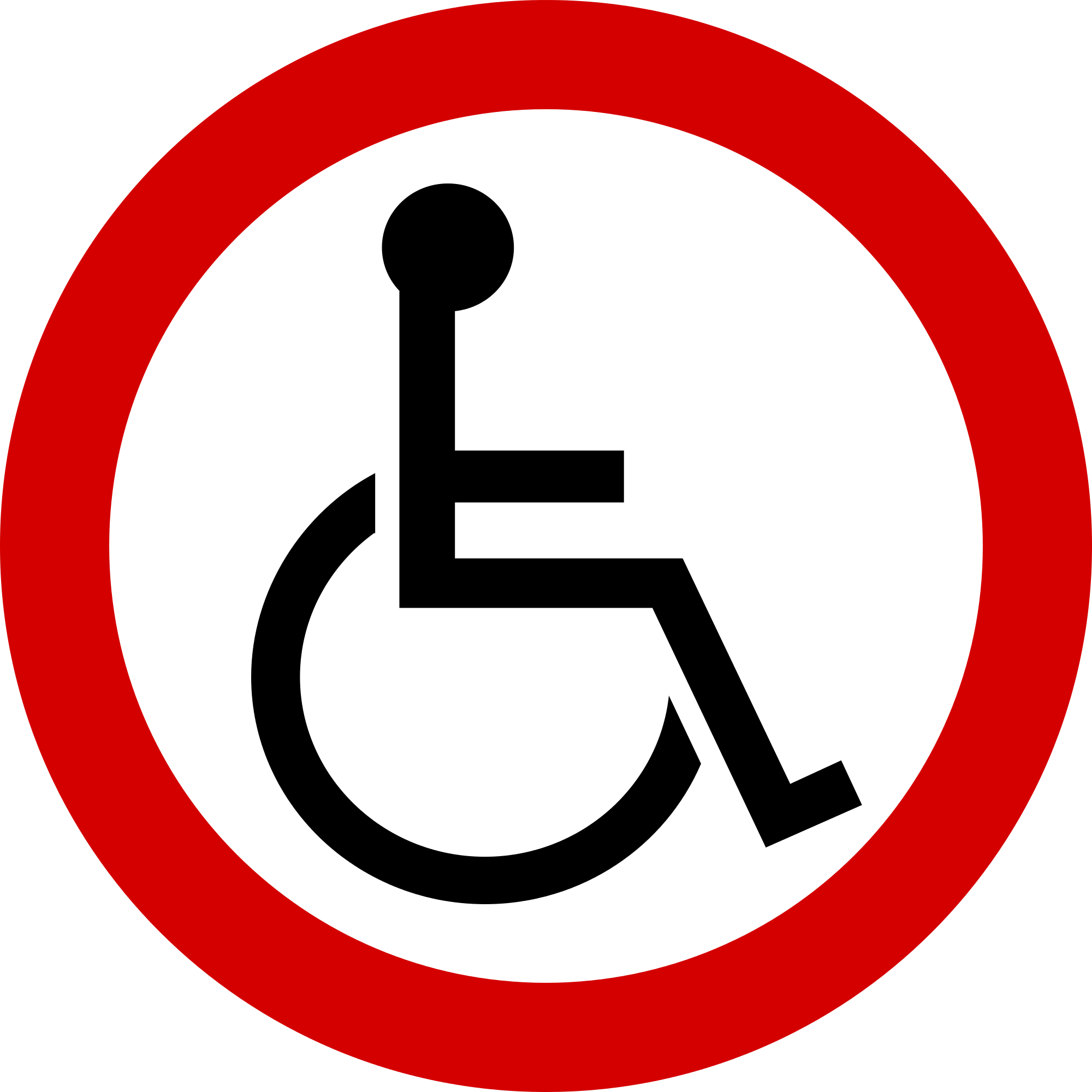 File:Ireland road sign - Disabled Parking 2.svg