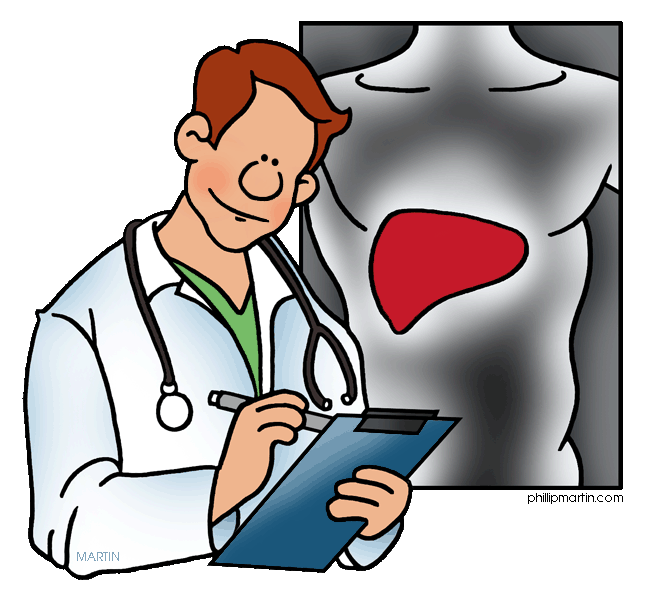 Doctor with X-rays - Free Clipart Images