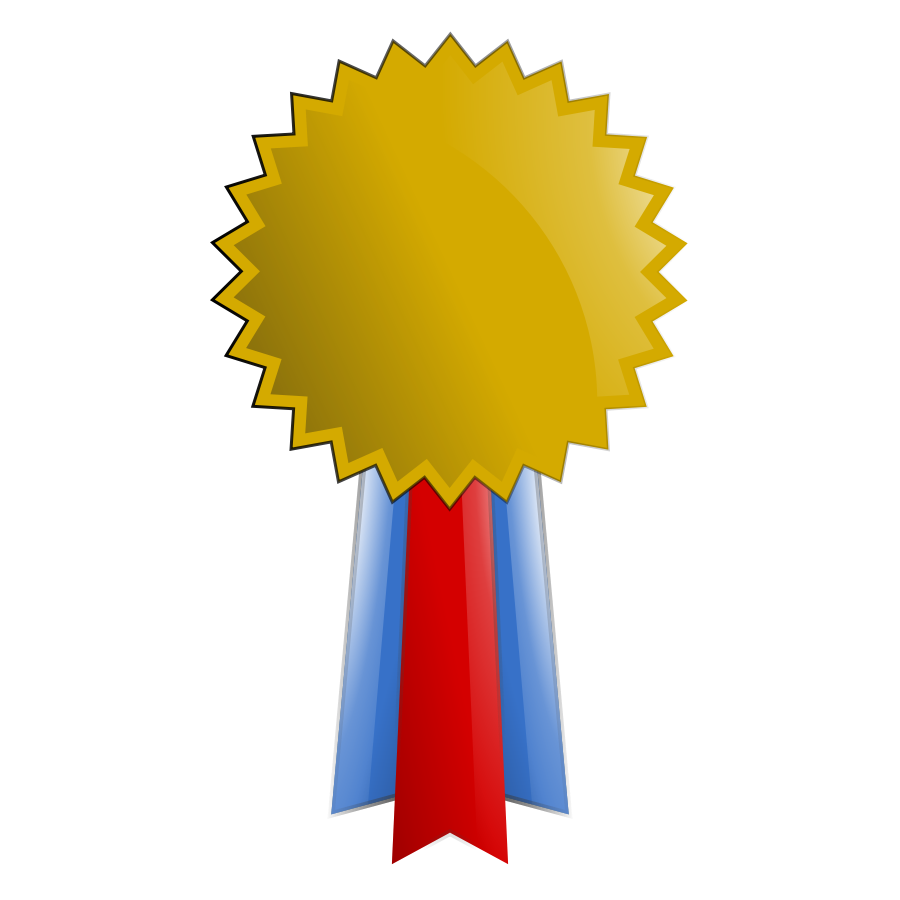 Gold medal clipart png