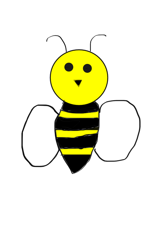 Bumble bees clipart
