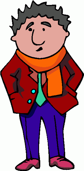 A person standing clipart