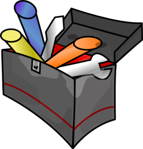 Toolbox clipart red tool image #41630
