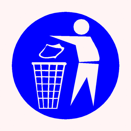 Safety and Awareness Signs - Use Dustbins Sign Manufacturer ...