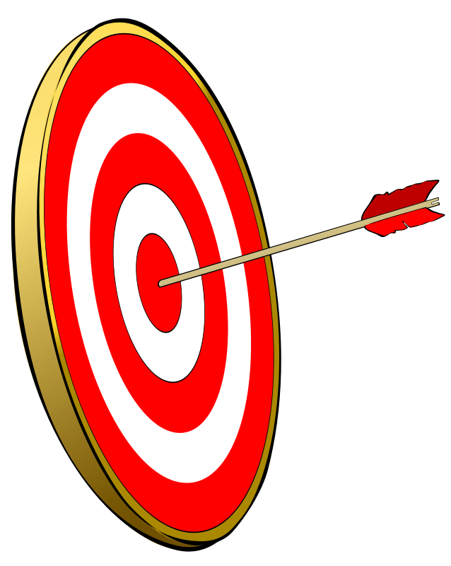 Bow And Arrow Target Clipart