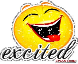 Excited Emoticon | Emoticon, Happy ...