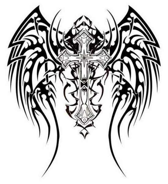 Cool Designs For Tattoos Cool Tribal Cross Tattoos: Awesome Tribal ...