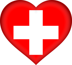 Switzerland flag clipart - country flags
