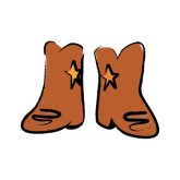 Baby Cowboy Boots Clipart - Free Clipart Images