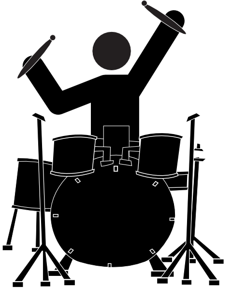 Boy Drummer Clip Art - vector clip art online ...