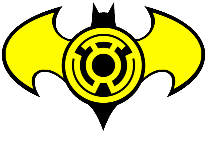 Sinestro Batman Logo by LordOmegaZ