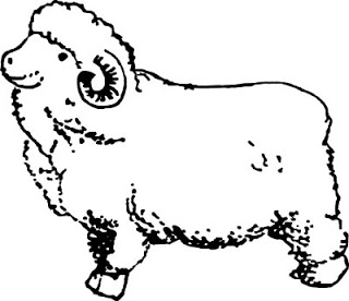 WASTED TALENTSS: computer drawing practice 02- sheep sheep