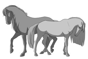 Horse Templates on Templates-R-Us - deviantART