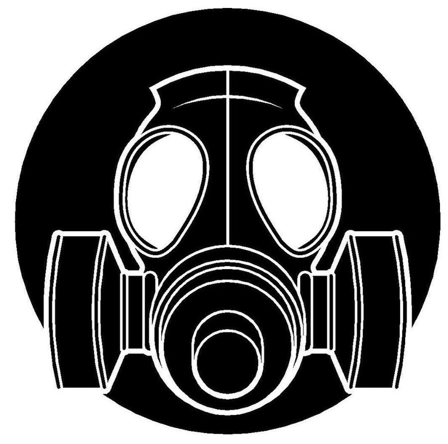 515 ACU Logo. Gas Mask by beachedsquishy