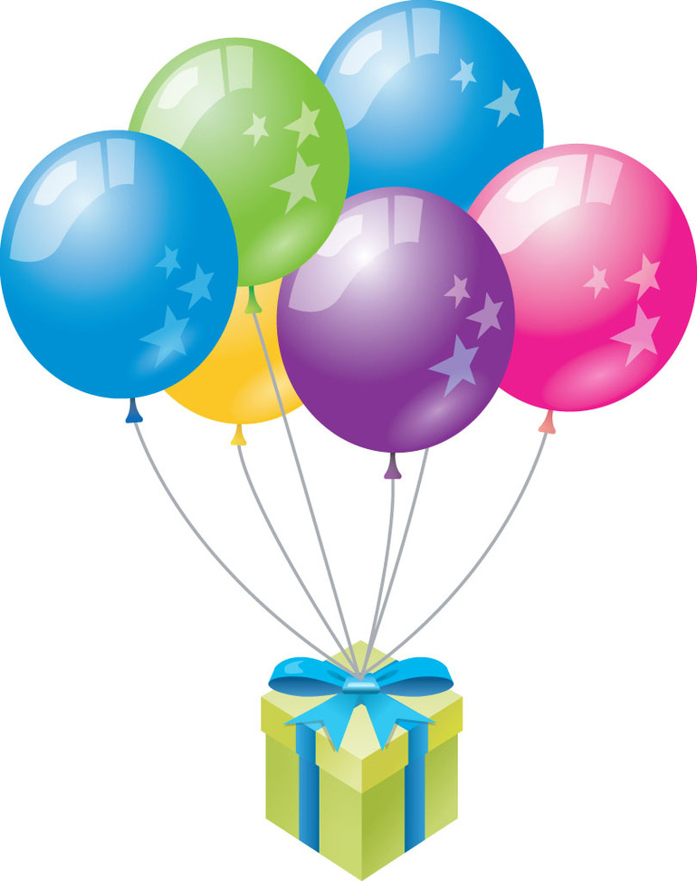 Image Of A Happy Birthday Balloons Clipart - Free to use Clip Art ...