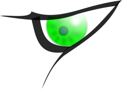 Green Eyes Clipart
