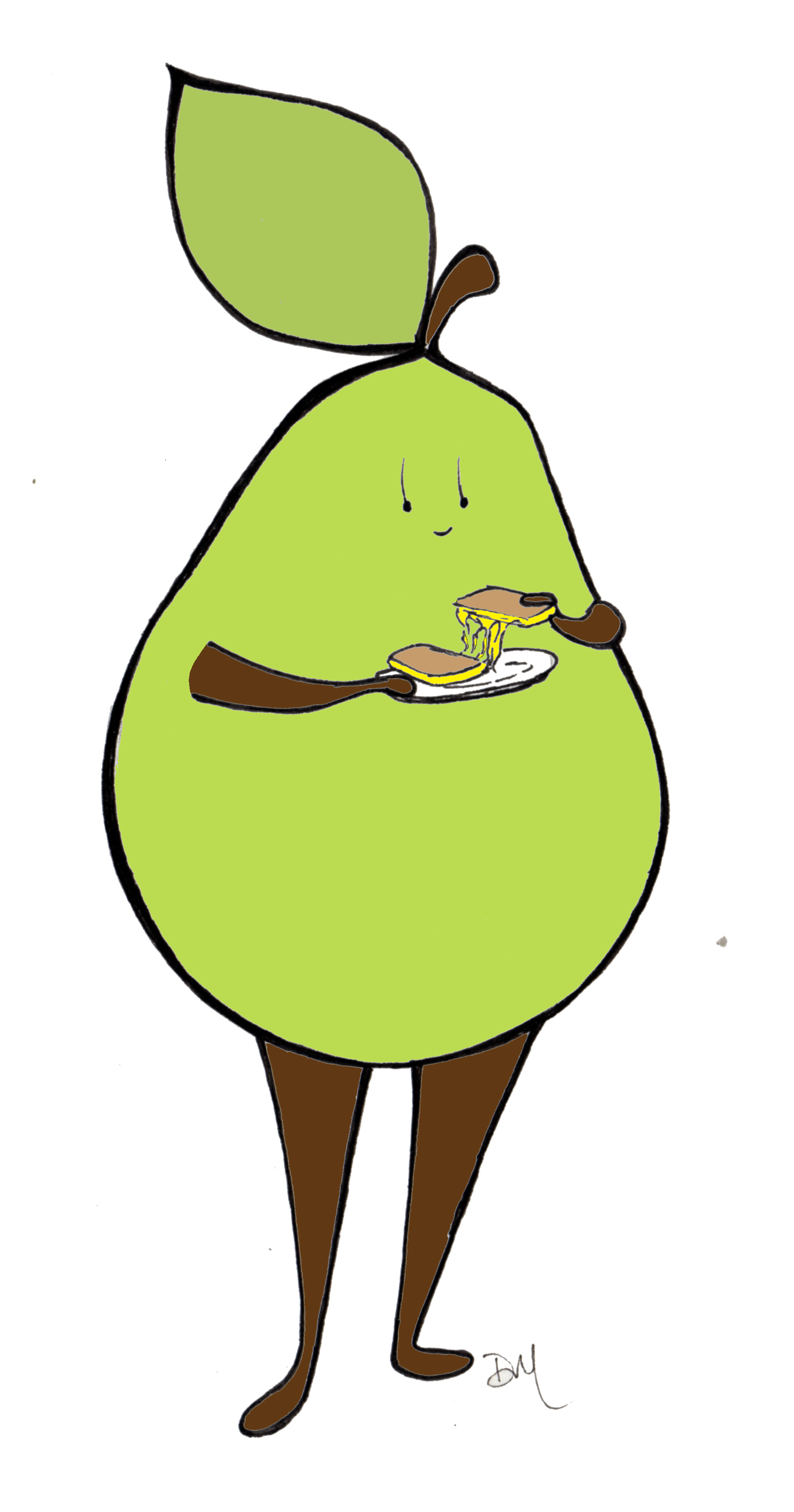 pear person | Angry Pear