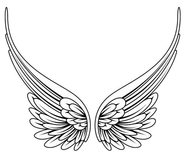 Angel Wings Clipart - Tumundografico