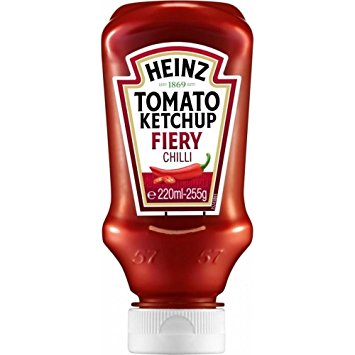 Amazon.com : Heinz Tomato Ketchup with Fiery Chilli (255g ...