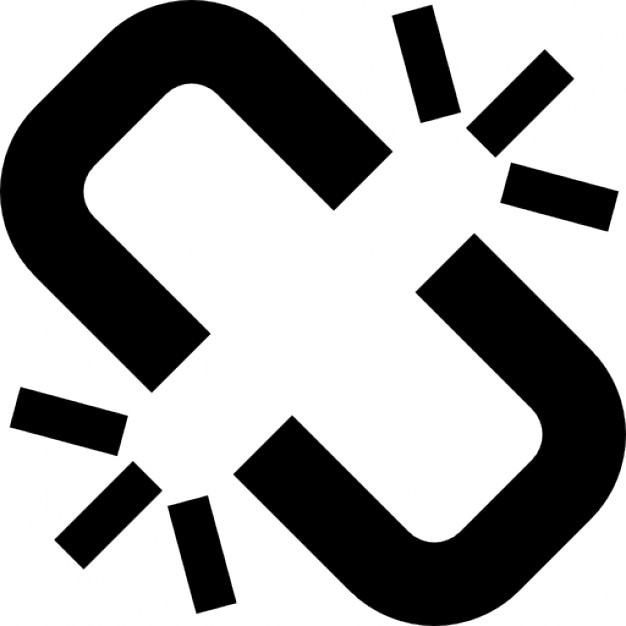 Broken chain symbol Icons | Free Download