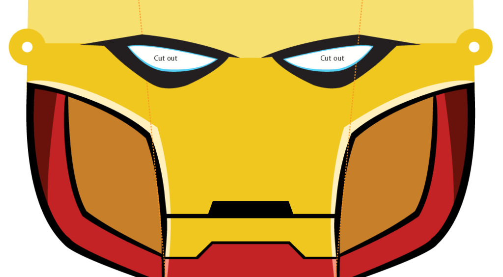 10 Best Images of Iron Man Mask Printable Template - Iron Man Mask ...