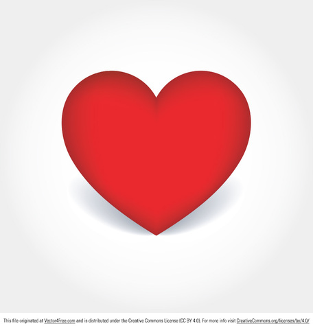 Simple Heart, free vector - Clipart.me