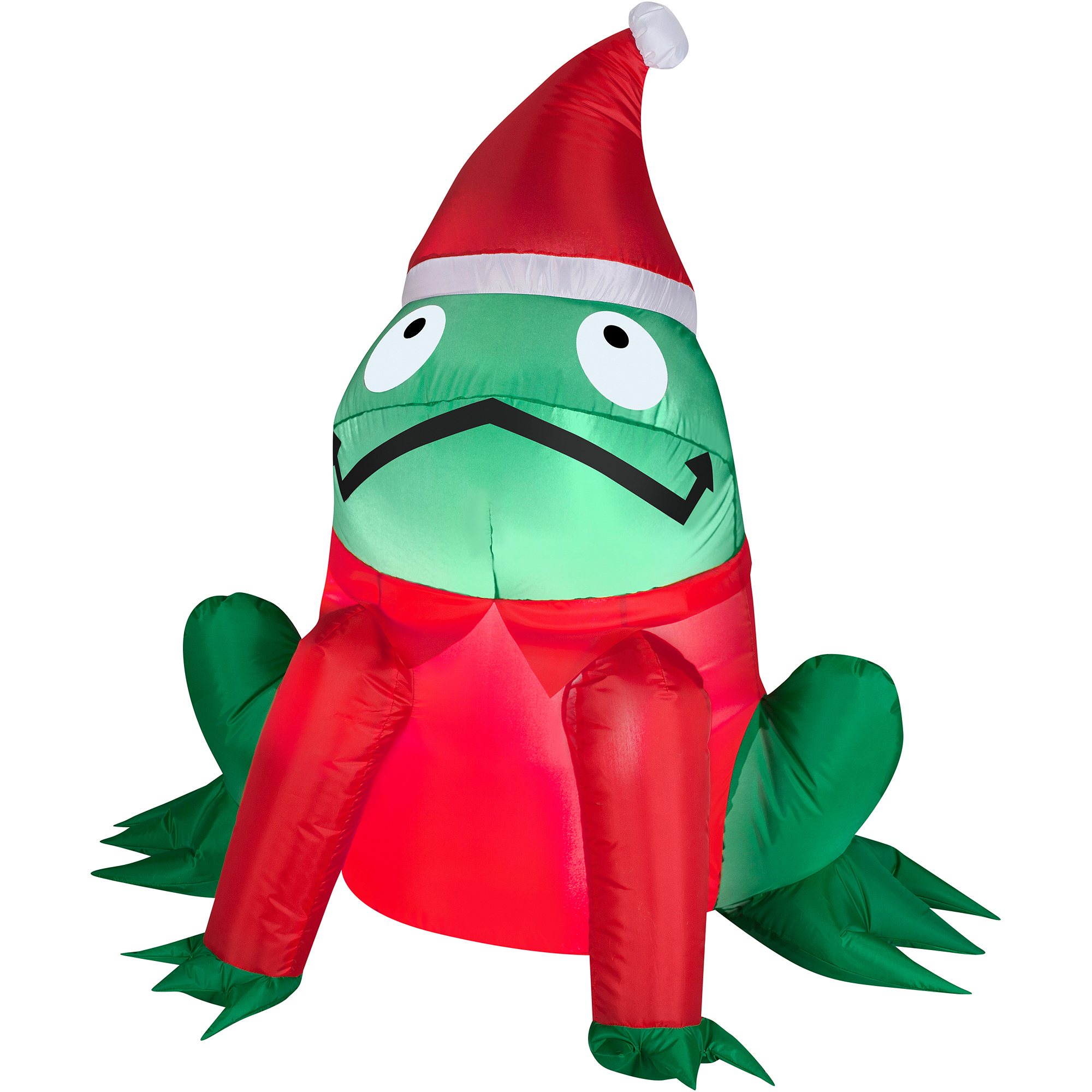 Airblown Inflatable 3' Frog Christmas Prop - Walmart.com
