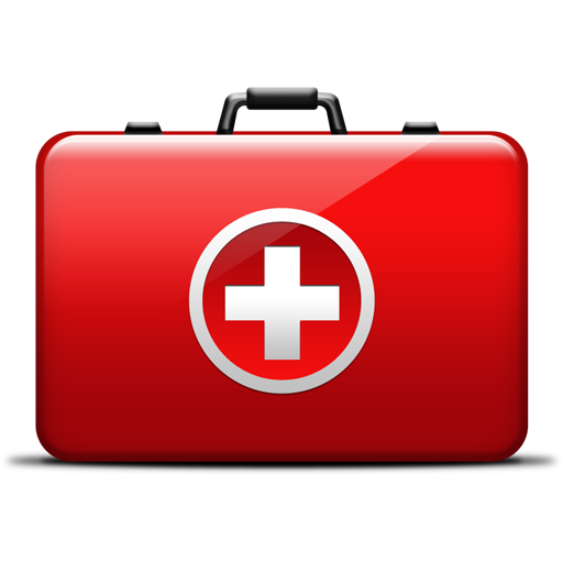 First-Aid medical kit icon (PSD) - GraphicsFuel