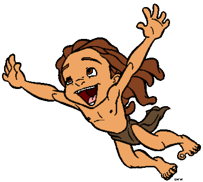 Young Tarzan Clip Art Images | Disney Clip Art Galore
