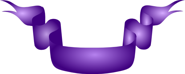 Purple Ribbons Border - ClipArt Best