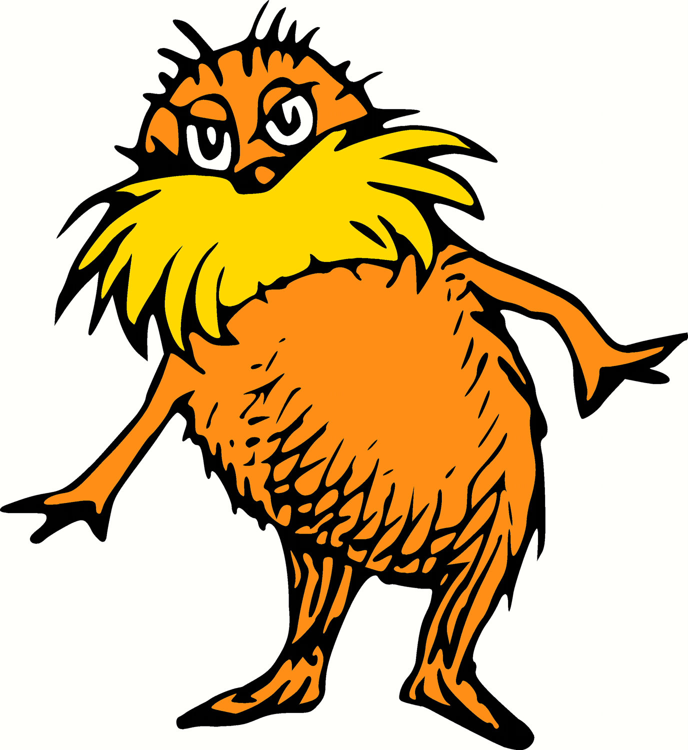 The lorax clipart