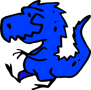 Dino Clip art - Animal - Download vector clip art online