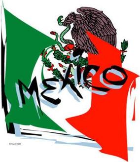 Mexican Flag Logo Clipart - Free to use Clip Art Resource