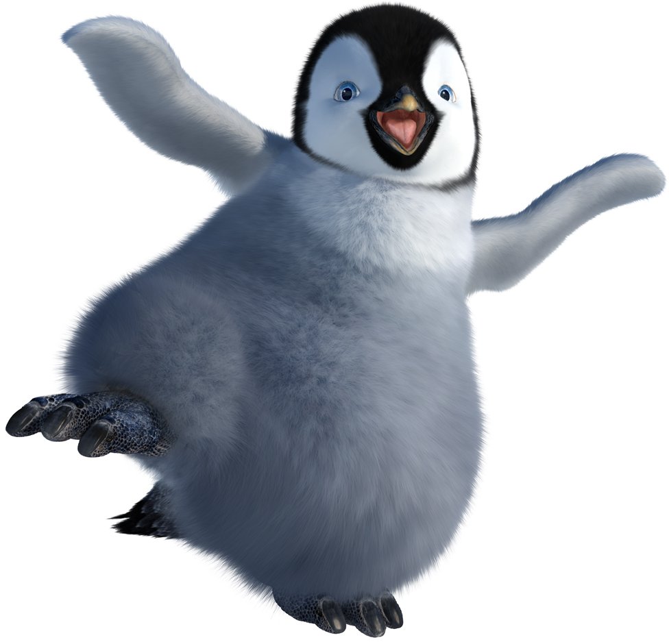 Happy Feet Penguin Clipart