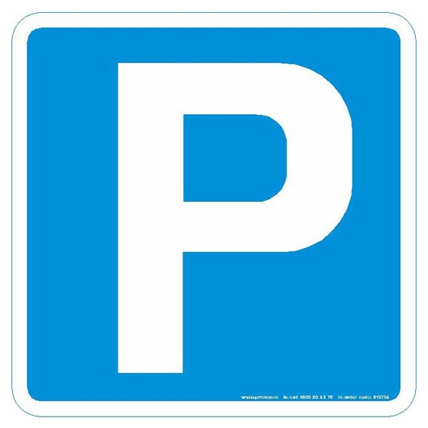 Parking Symbol Safety Sign | Safety Signs | Pittman UK | UK ...