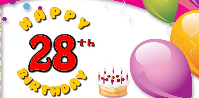 Happy 28th Birthday Wishes | Best 28th Birthday Greetings ...