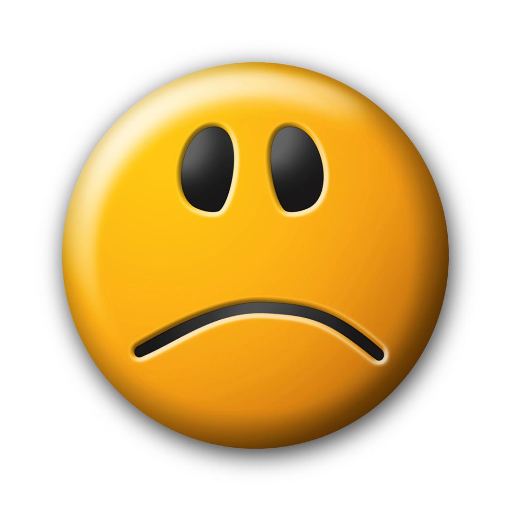 Yellow Sad Face Face - ClipArt Best