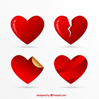 Heart Shaped Vectors, Photos and PSD files | Free Download