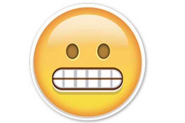 This 'grimace face' emoji is causing awkward conversations - make ...