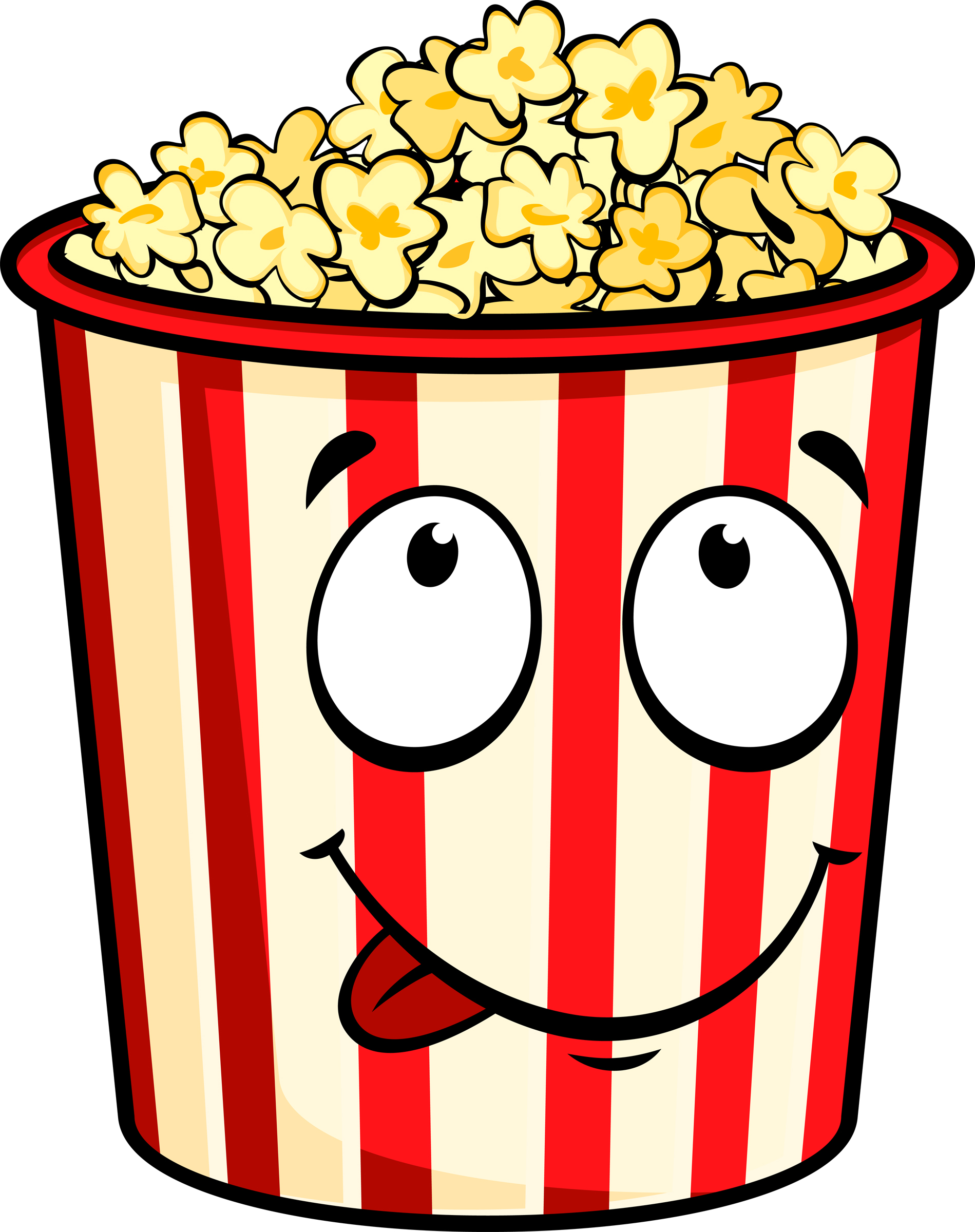 Cartoon Popcorn Clipart