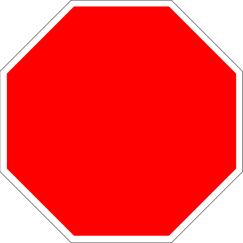 Blank Stop Sign Template Related Keywords & Suggestions - Blank ...