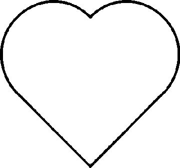 Best Photos of Template Of Hearts To Print Free - Printable Heart ...