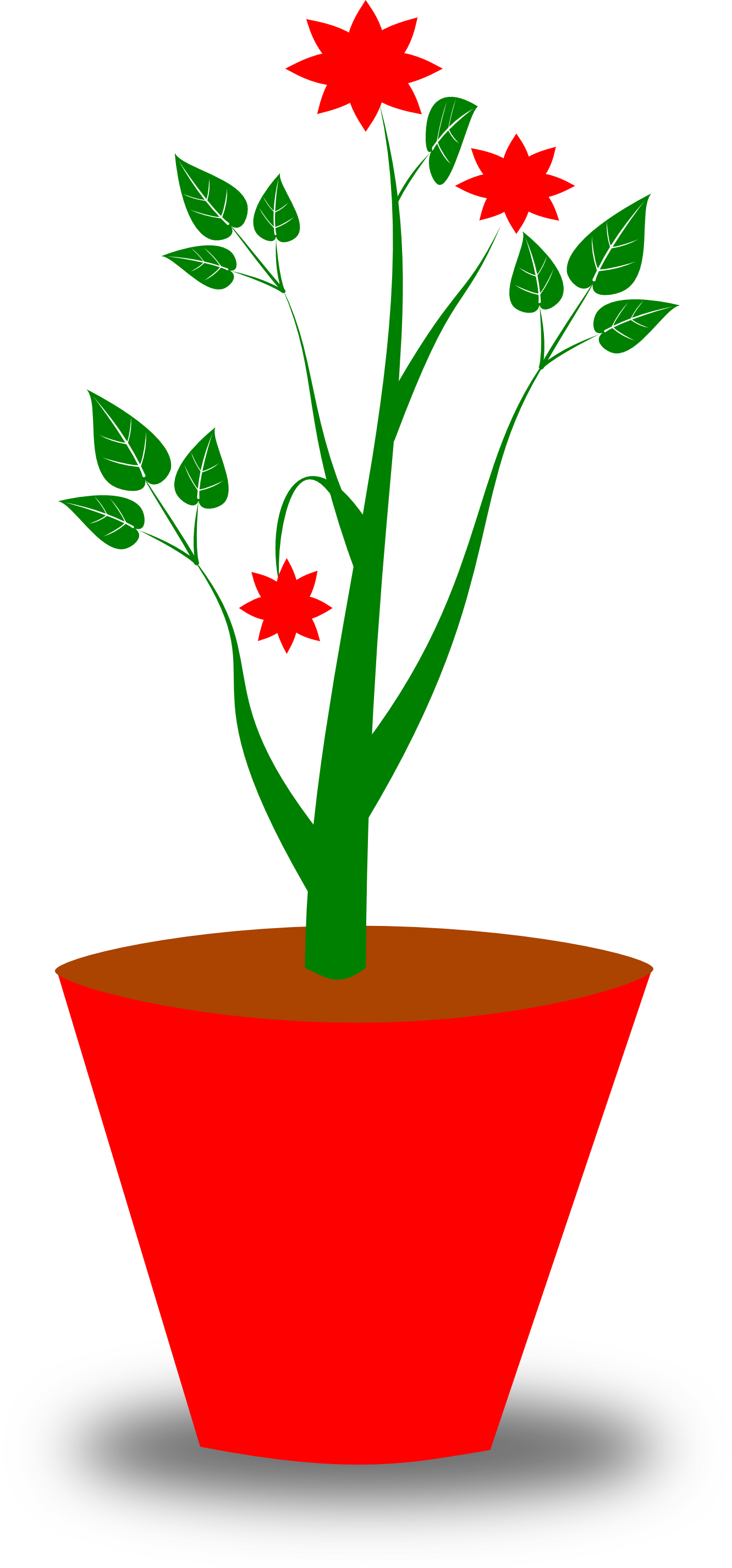 Flower Potted Plant Clipart
