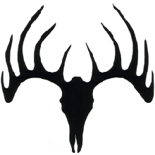 Deer Skull Wall Decal 4 - Custom Wall Graphics