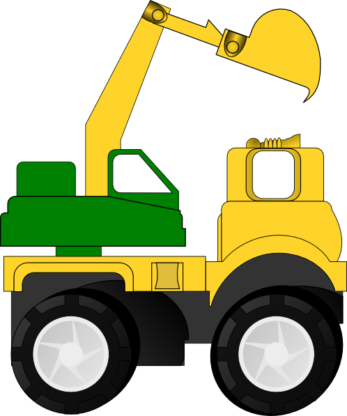 free vector bulldozer clipart - photo #7
