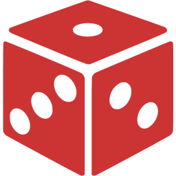 Persian red dice icon - Free persian red gamble icons