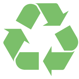 Moth green recycle sign icon - Free moth green recycle icons