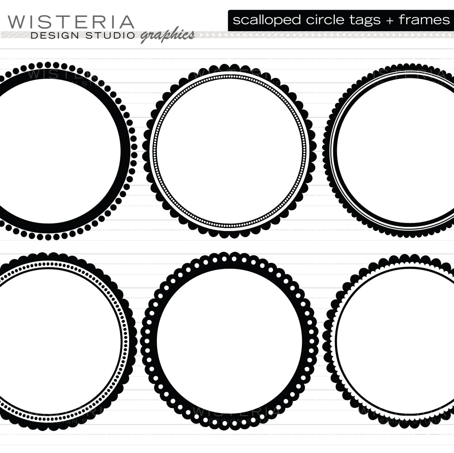 free clip art scalloped circle - photo #27