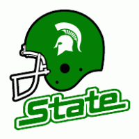 Michigan State Spartans Helmet Logo Vector Download Free (AI,EPS ...