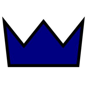 Clothing King Crown Icon Clip Art - Navy clip art - vector clip ...